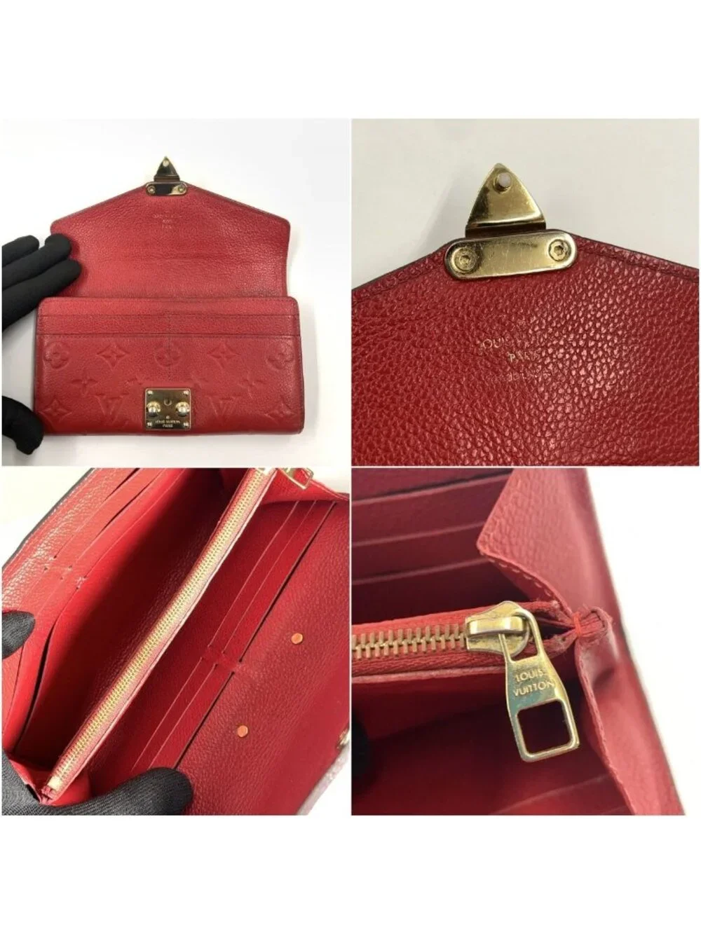 Louis Vuitton Monogram Empreinte Portefeuille Metis Bifold Wallet